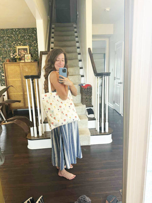 Mary's Sacred Garden Tote Bag