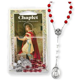 Cuentas de la corona de flores de S. Padre Pio