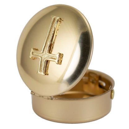 Latin Cross Pyx: Size 1: 6-9 hosts