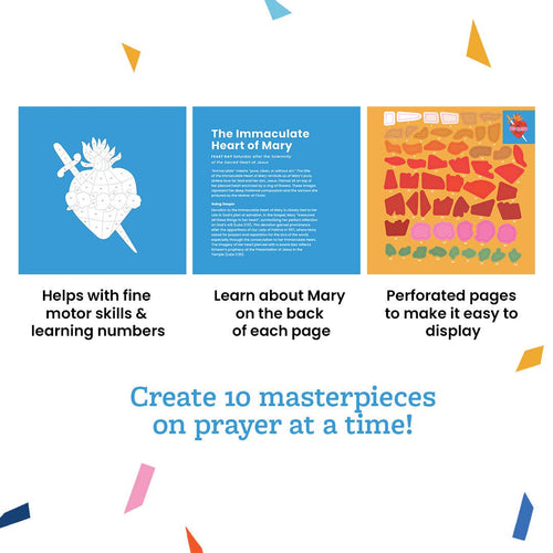 Pray by Sticker: Mary