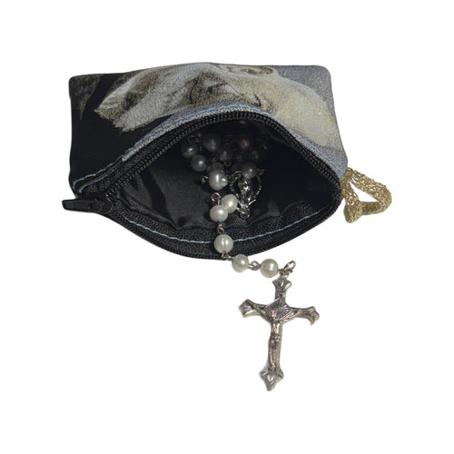 Padre Pio Rosary Pouch 3" x 4" 