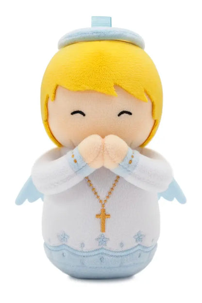 Guardian Angel Boys Catholic Mini Plush Doll 4.75" | Angel
