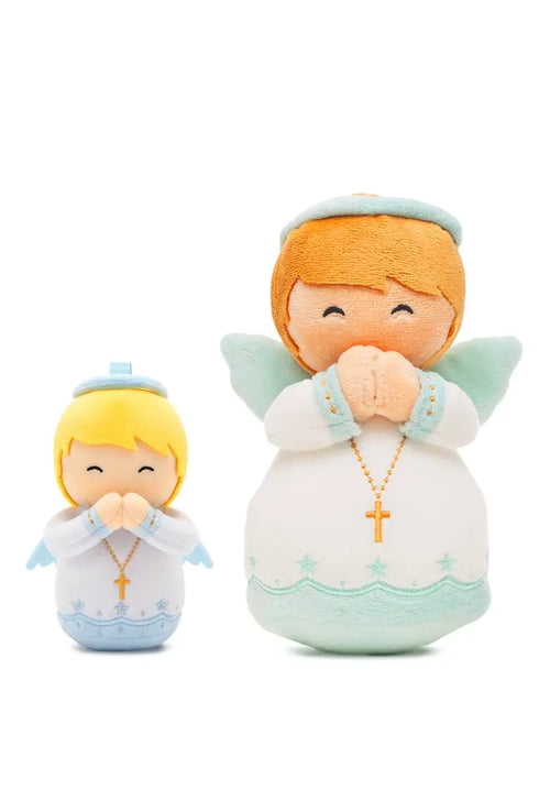 Guardian Angel Boys Catholic Mini Plush Doll 4.75" | Angel