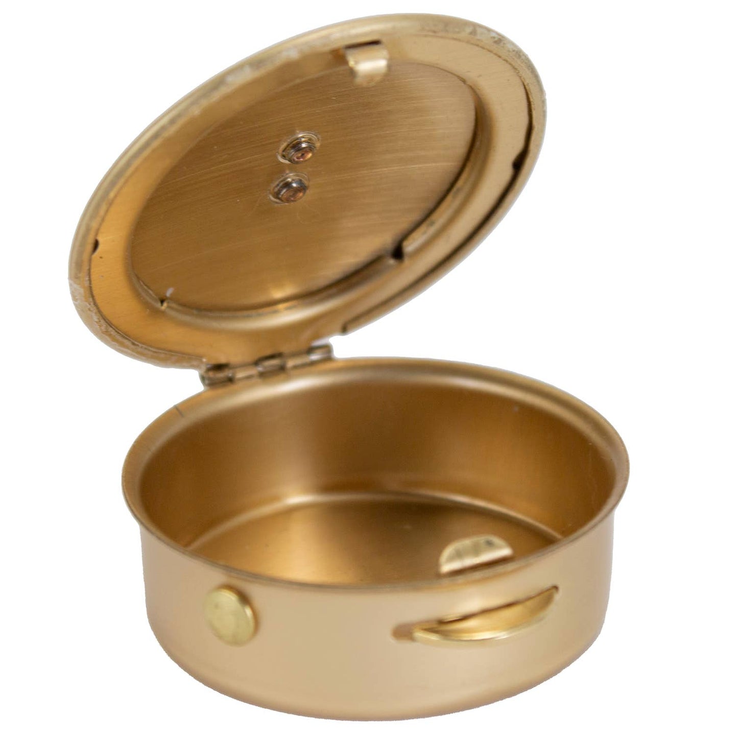 Latin Cross Pyx: Size 2: 12-15 hosts