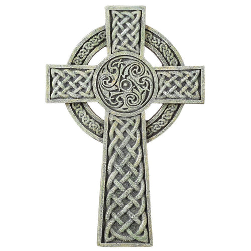 Celtic Garden Wall Cross 9 1/2"