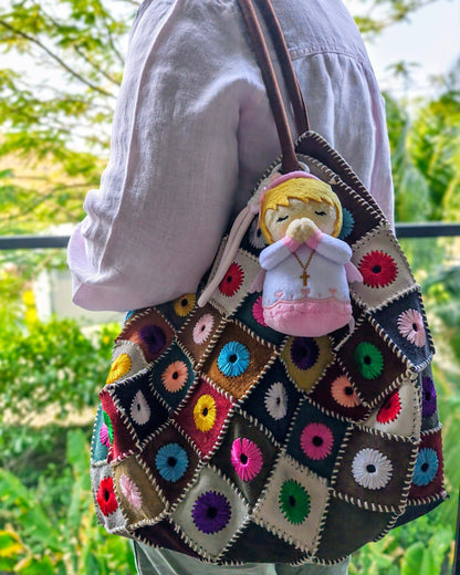 Little Buddy Lanyard Duo - Pink & Blue Plush | Toy Lanyards and Clips