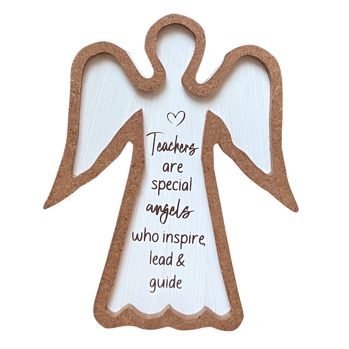 Framed Standing Angel Plaques: Teachers are special