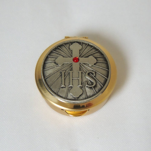 IHS Cross Pyx: Size 1: 6-9 hosts
