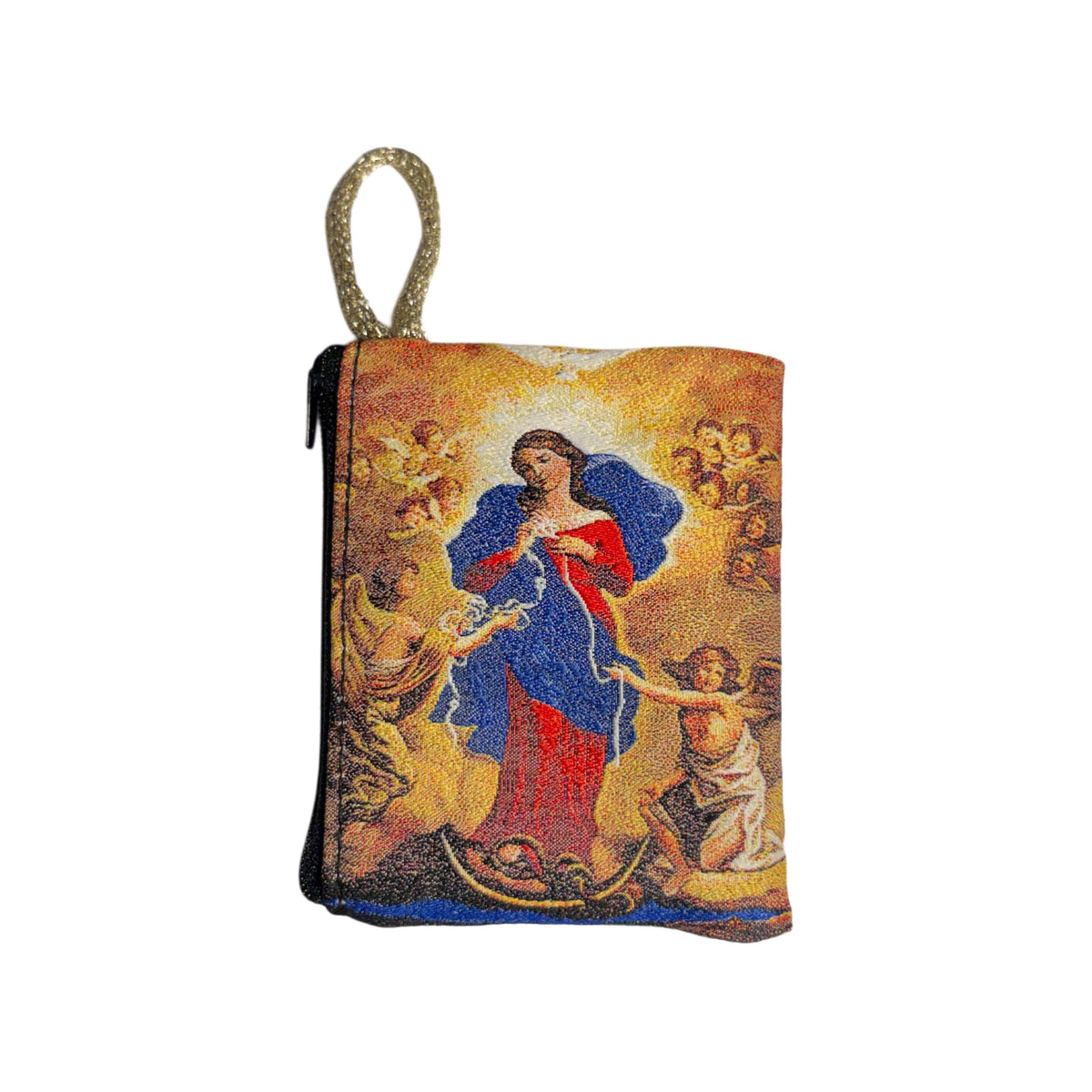 Our Lady Undoer of Knots Rosary Pouch 3″ x 4″