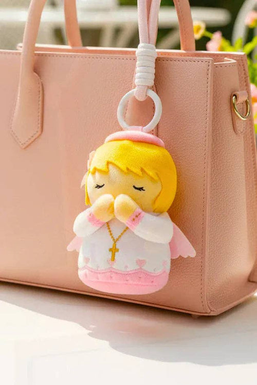 Guardian Angel Girls Catholic Mini Plush Doll 4.75" | Angel Plush