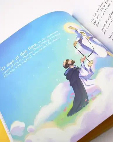 Saint Dominic and the Rosary by Shaun McAfee