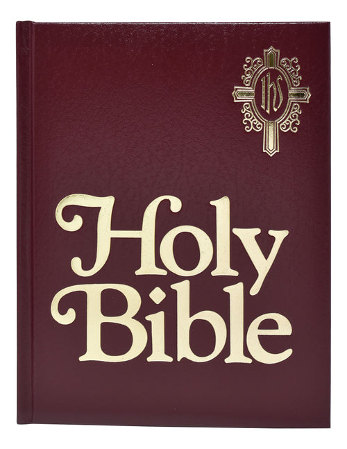 New Catholic Bible Catholic Family Edition Burgundy