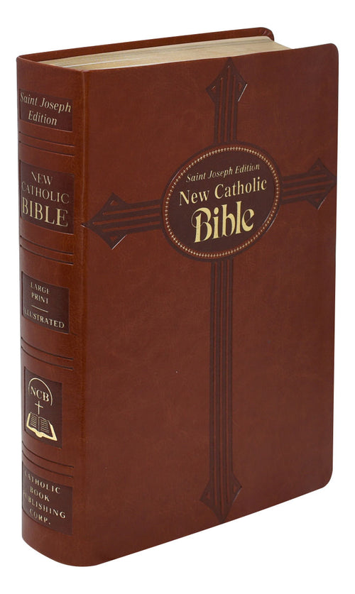 St. Joseph New Catholic Bible, Gift Edition, Large Type, Brown