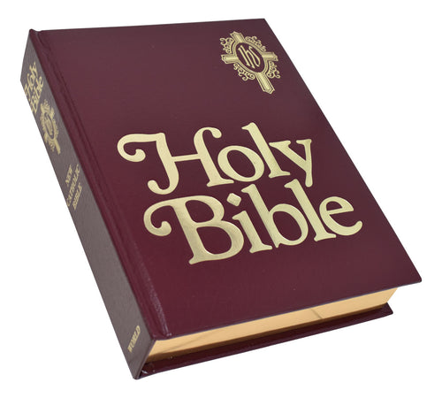 New Catholic Bible Catholic Family Edition Burgundy