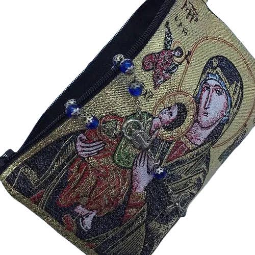Rosary Pouch - Our Lady of Perpetual Help II 4" x 6"