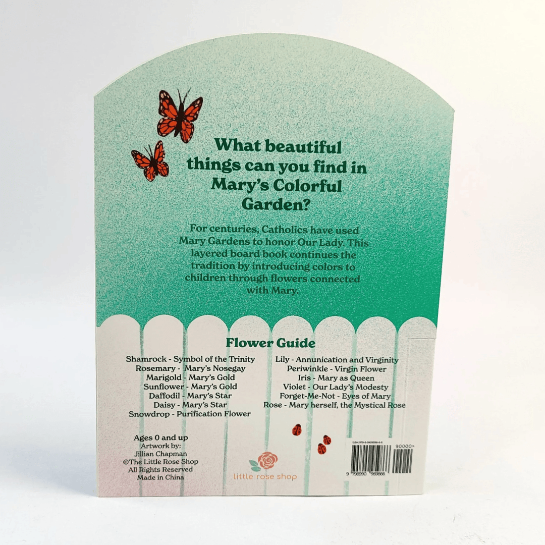 Mary's Colorful Garden Board Book