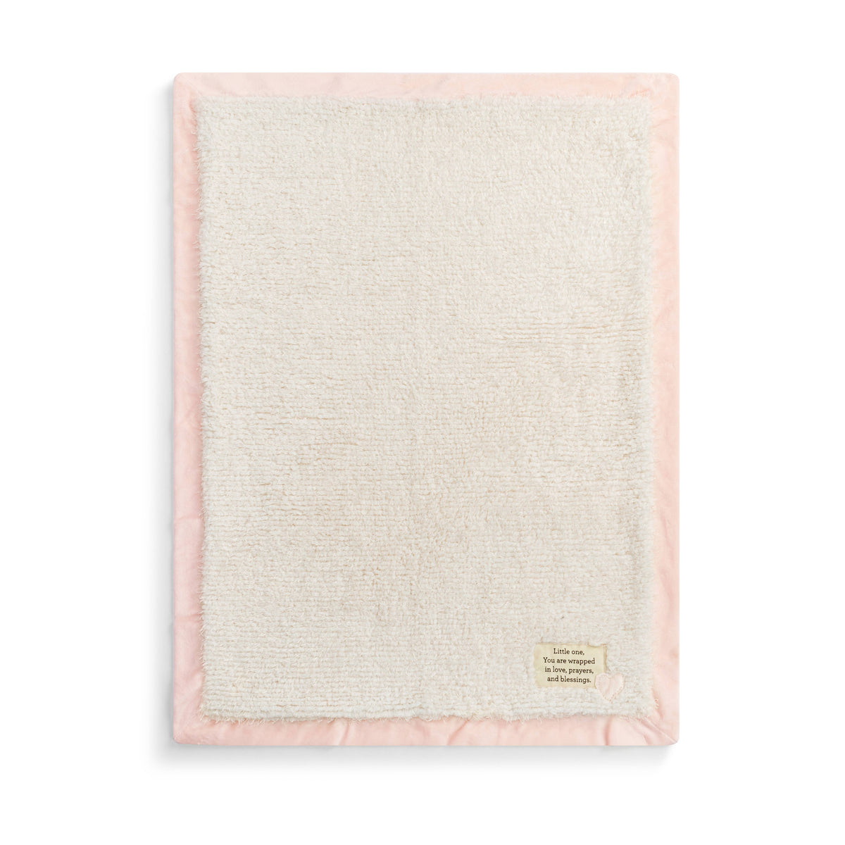 Wrapped in Prayer Blanket - Pink 30"w x 40"long