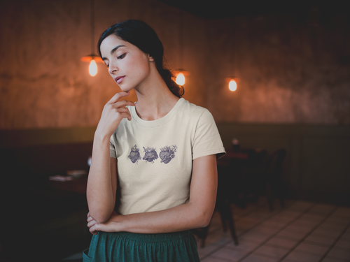 Holy Family Hearts | 3 Hearts of the Holy Family Tee: 2XL