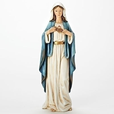 Immaculate Heart of Mary Statue 17 1/4