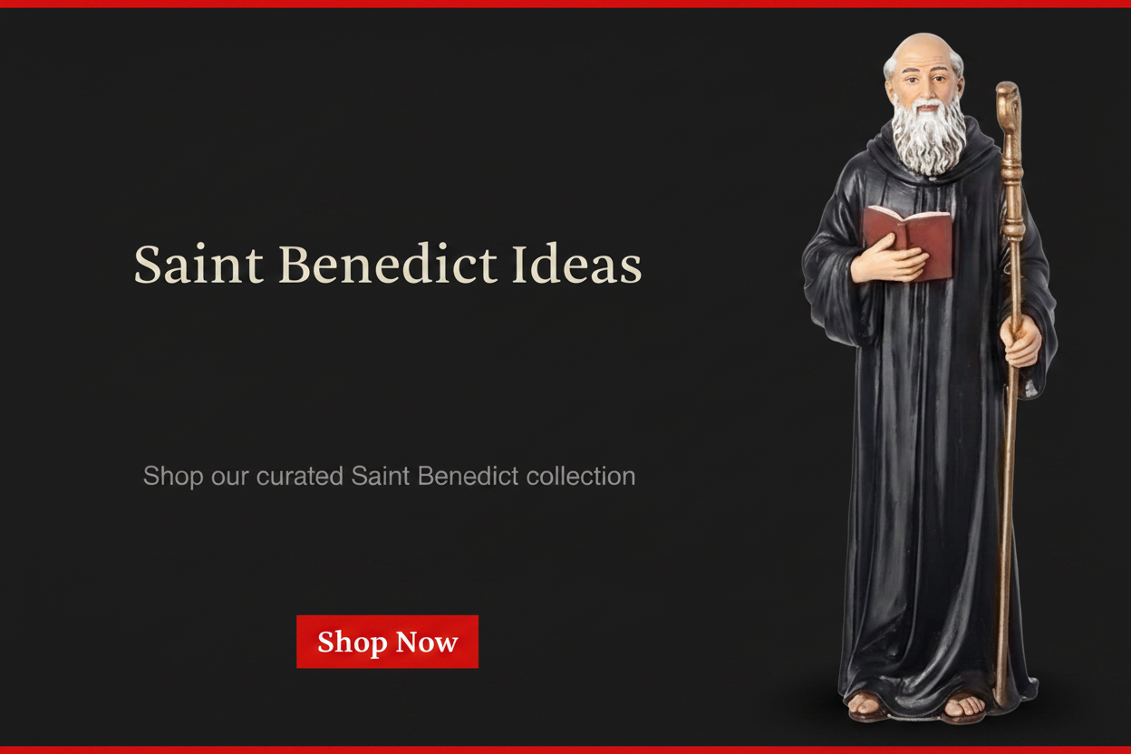 Saint Benedict Ideas Banner