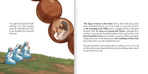 Saint Dominic and the Rosary by Shaun McAfee