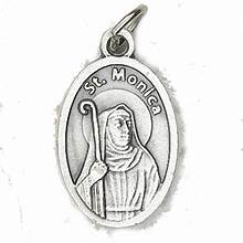 Saint Monica Oxi Medal - Unique Catholic Gifts