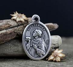 Saint Stephen Pray for us  Oxi Medal 1" - Unique Catholic Gifts