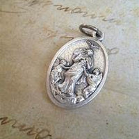 Pope Francis/ Our Lady Undoer of Knots Double Sided Medal Oxi Medal 1" - Unique Catholic Gifts