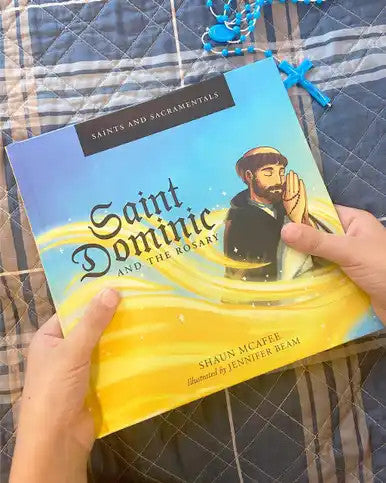 Saint Dominic and the Rosary by Shaun McAfee