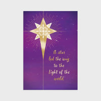 Light of the World - 18 Christmas Boxed Card, KJV - Unique Catholic Gifts