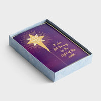 Light of the World - 18 Christmas Boxed Card, KJV - Unique Catholic Gifts