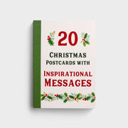 Christmas - 20 Christmas Postcards with Inspirational Messages - Unique Catholic Gifts
