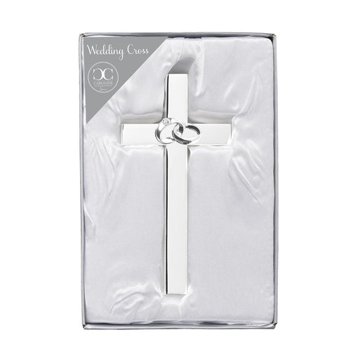 Wedding Rings Cross Silver