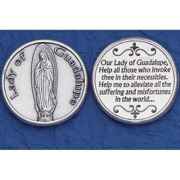 Our Lady of Guadalupe Italian Pocket Token Coin - Unique Catholic Gifts