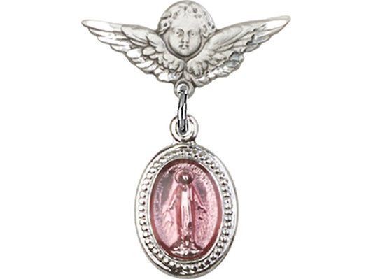Miraculous Pink Epoxy - Unique Catholic Gifts