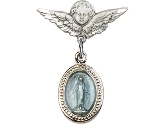 Miraculous Blue Epoxy - Unique Catholic Gifts