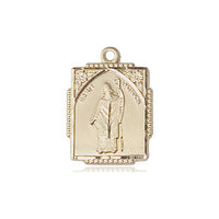 14kt Gold Filled St Patrick Medal - Unique Catholic Gifts