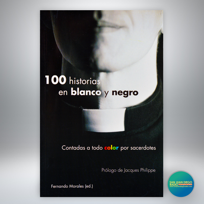 100 Historias en Blanco y Negro a Padre Juan Rivas - Unique Catholic Gifts