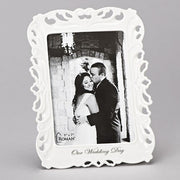 Wedding Frame Photo 5x7 : "Our Wedding Day" - Unique Catholic Gifts