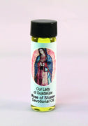 Our Lady of Guadalupe Devotional Oil .25 oz  Rose of Sharon Scent - Unique Catholic Gifts