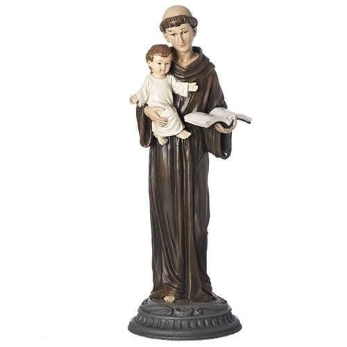 St Anthony Antique Figure 19.7"H - Unique Catholic Gifts