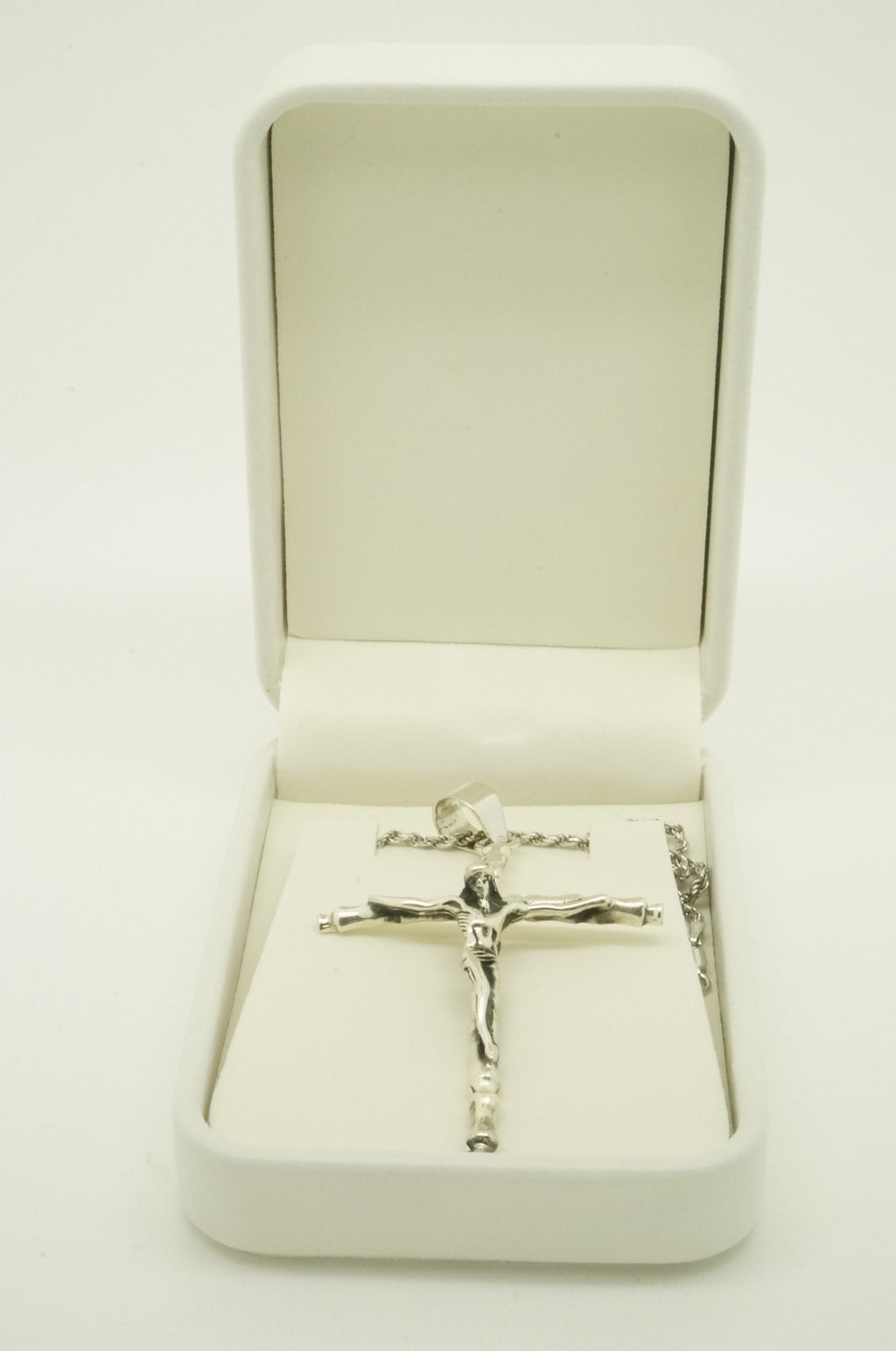 Silver Crucifix 3" - Unique Catholic Gifts