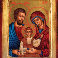 Holy Family - Gold Leaf - Unique Catholic Gifts