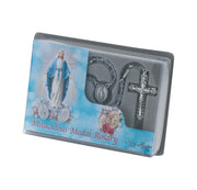 Crystal Miraculous Medal Specialty Rosary Boxed - Unique Catholic Gifts