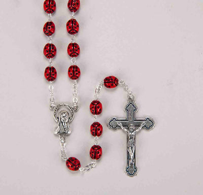 Ladybug Rosary 