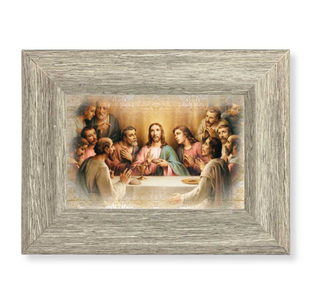 Last Supper Blessing Plaque in 146 Frame - Unique Catholic Gifts
