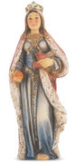 St. Elizabeth of Hungary Hand Painted Solid Resin Statue (4") - Unique Catholic Gifts