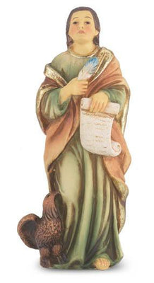 St. John the Evangelist Hand Painted Solid Resin Statue (4