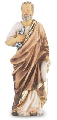 St. Peter Statue hand painted solid resin (4