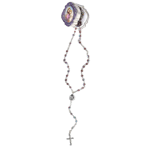 Amethyst St. Joseph Rosary - Unique Catholic Gifts